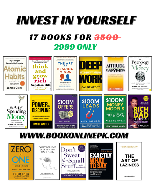 Invest In yourself deal : 15+(2 Gift books) 17 books