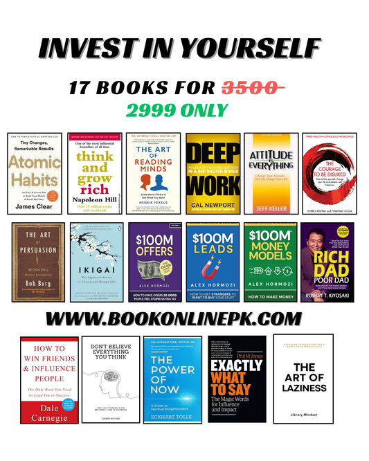 Invest In yourself deal : 15+(2 Gift books) 17 books