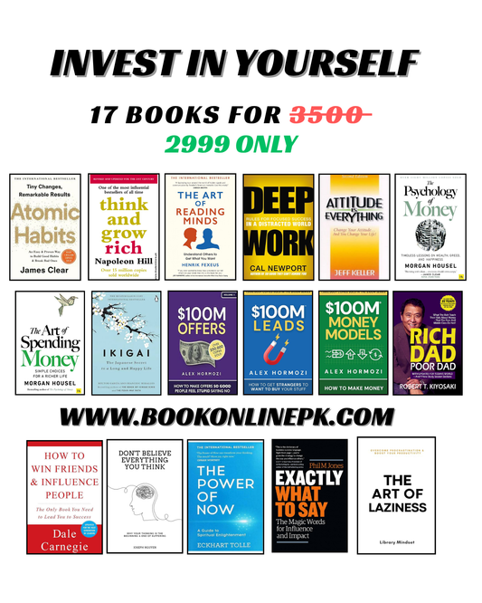 Invest In yourself deal : 15+(2 Gift books) 17 books
