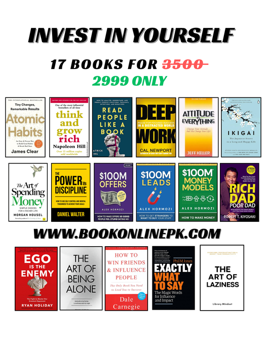 Invest In yourself deal : 15+(2 Gift books) 17 books