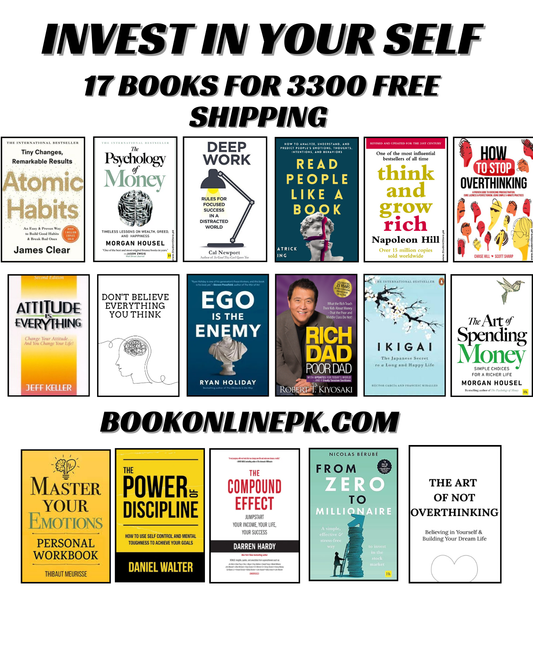 Invest In yourself deal : 15+(2 Gift books) 17 books