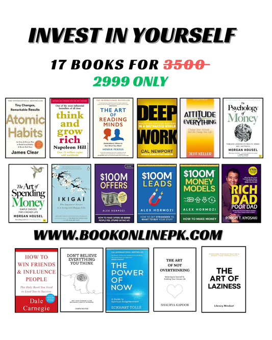 Invest In yourself deal : 15+(2 Gift books) 17 books