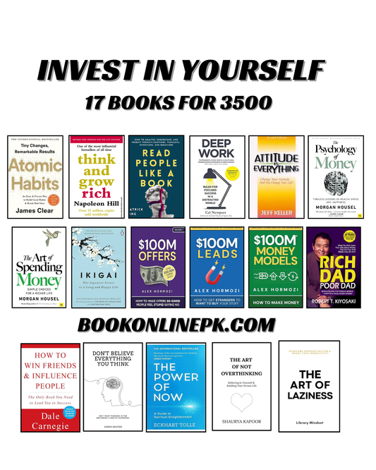 Invest In yourself deal : 15+(2 Gift books) 17 books