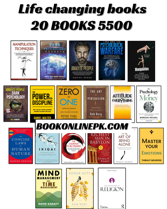 Life changing 20 books for 5500