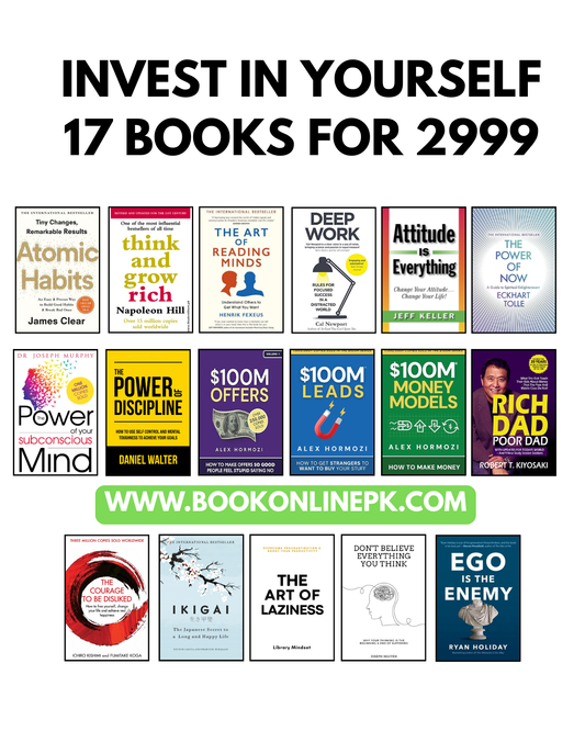 Invest In yourself deal : 15+(2 Gift books) 17 books