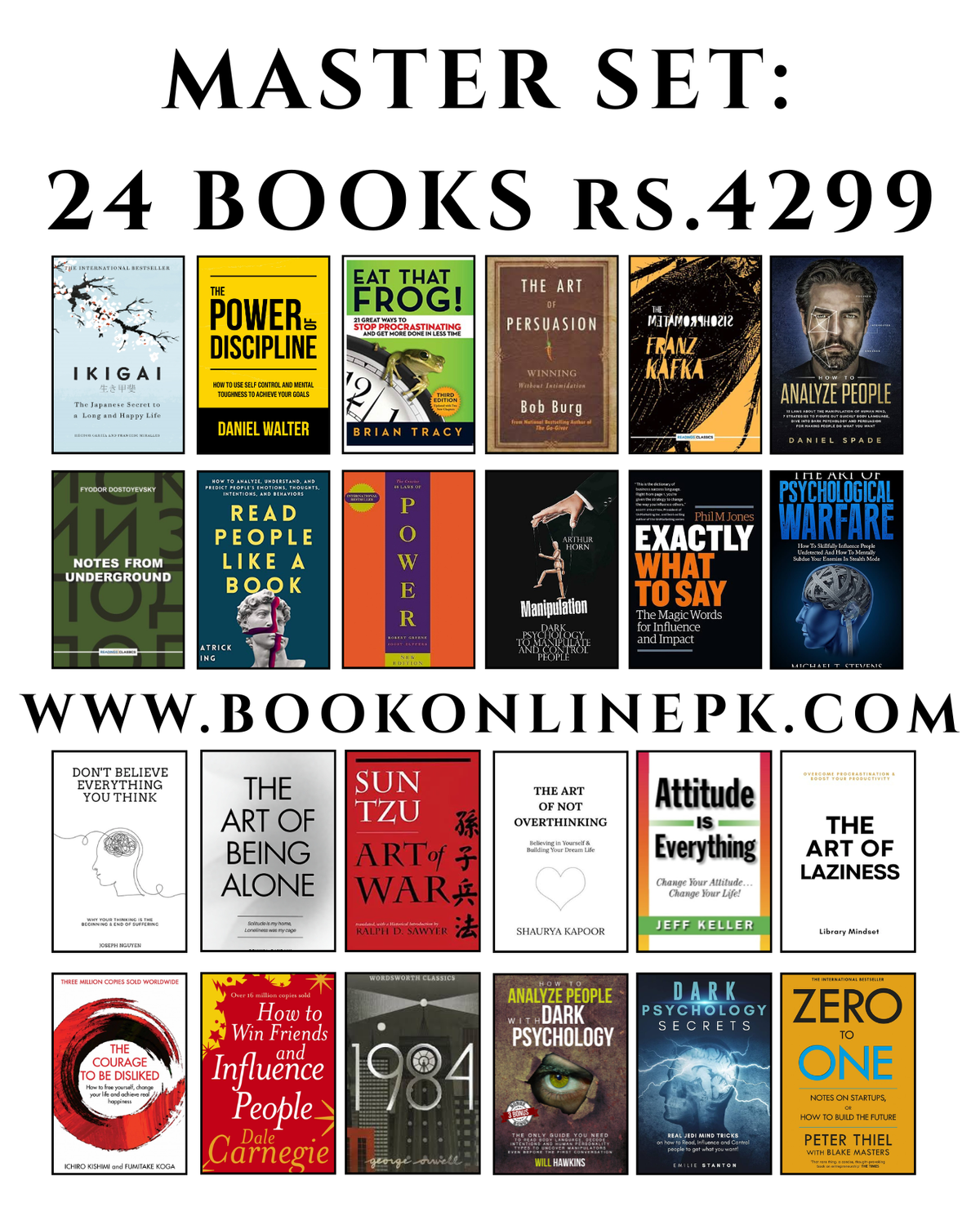 Master Mindset Collection, 24-Book Bundle