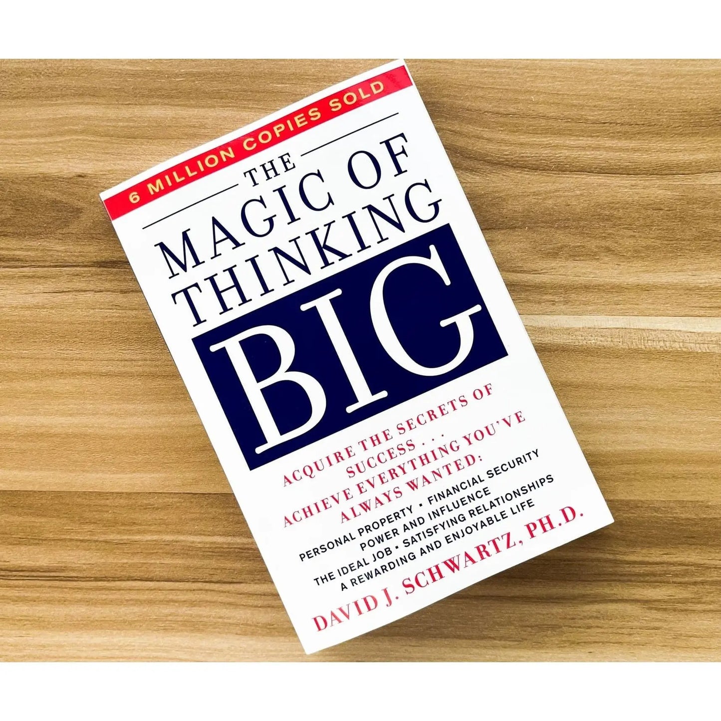 The Magic of Thinking Big By David J. Schwartz