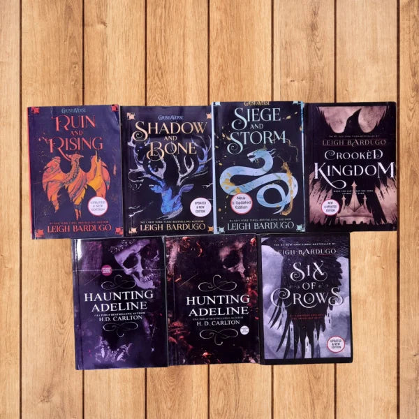 Set of 7 books