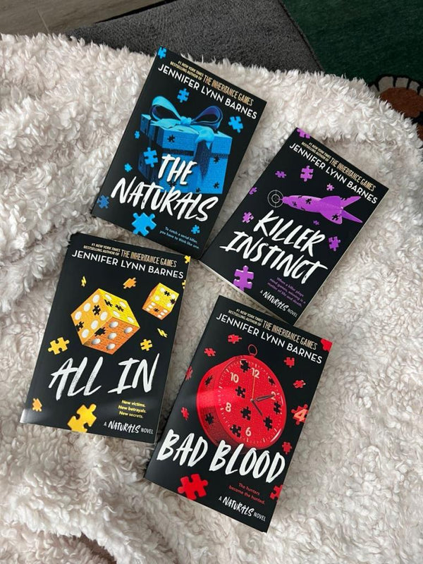 paperback BAD BLOOD=ALL IN=KILLER INSTINCT=THE NATURALS