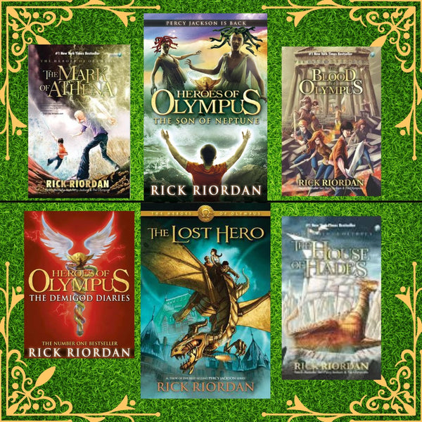 RICK RIORDAN SET OF 6 BOOK