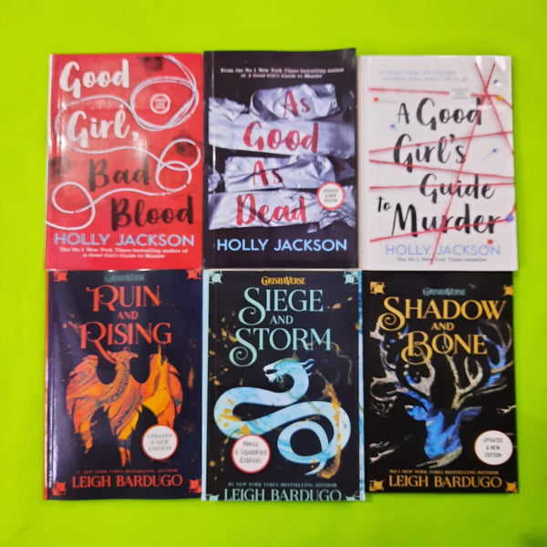 GOOD GIRL BAD BLOOD+AS GOOD AS DEAD+A GOOD GIRL'S GUIDE TO MURDER+RUN AND RISING+SIEGE AND STORM+SHADOW AND BONE