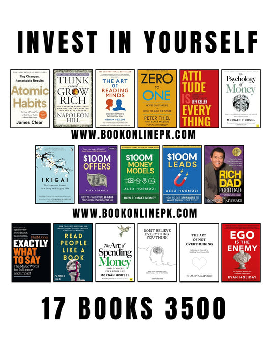 Invest In yourself deal : 15+(2 Gift books) 17 books