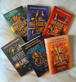 The Inheritance Games = The Hawthorne Legacy = The Final Gambit = The Brothers Hawthorne = The Grandest Game = Games Untold