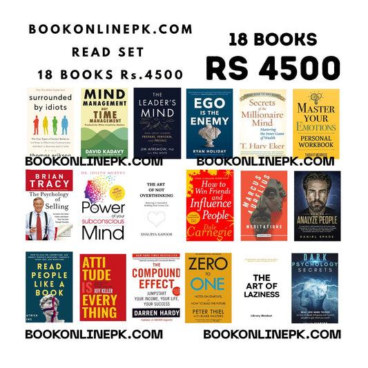 Read set of 18 books Rs 4500