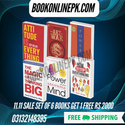 11.11 SALE SET OF 6 BOOKS GET 1 FREE RS 2000