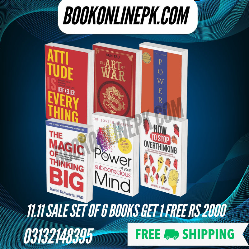 11.11 SALE SET OF 6 BOOKS GET 1 FREE RS 2000