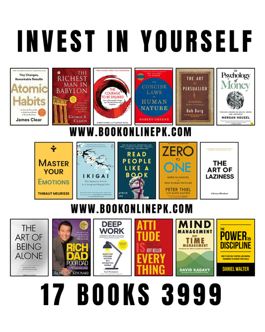 Invest In yourself deal : 15+(2 Gift books) 17 books
