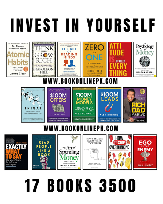 Invest In yourself deal : 15+(2 Gift books) 17 books