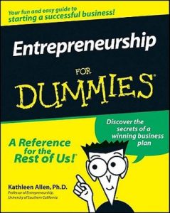 ENTREPRENEURSHIP FOR DUMMIES