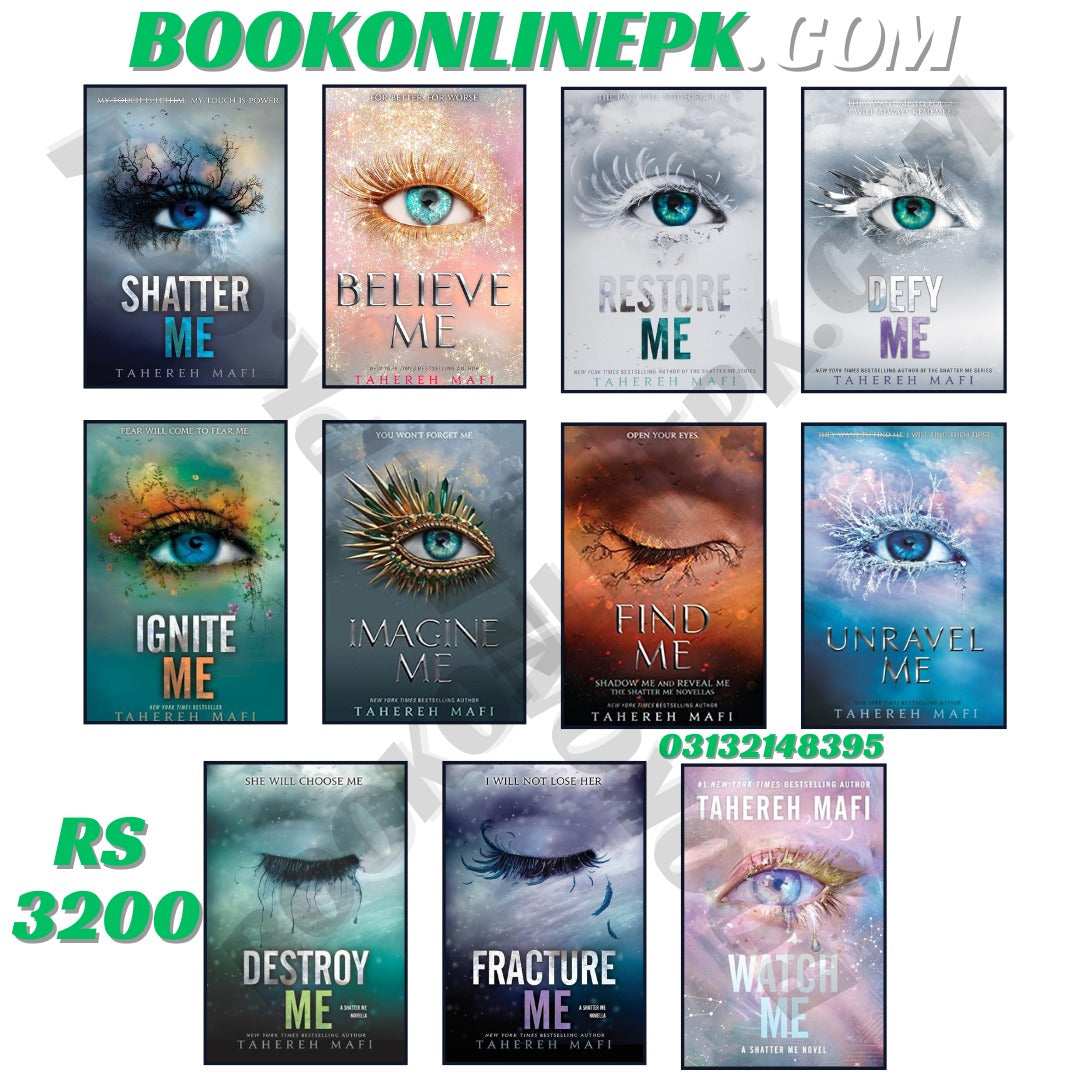 Shatter Me Series 11 Books Rs 3200