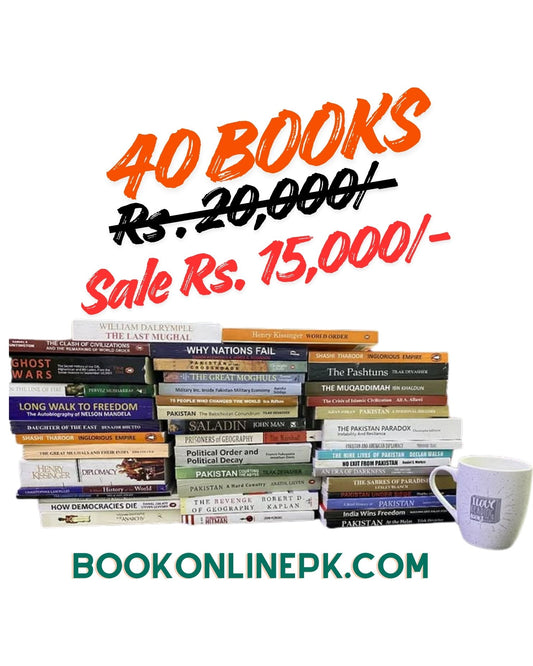 Get 40 premium history, geopolitics, Pakistan & current-affairs books