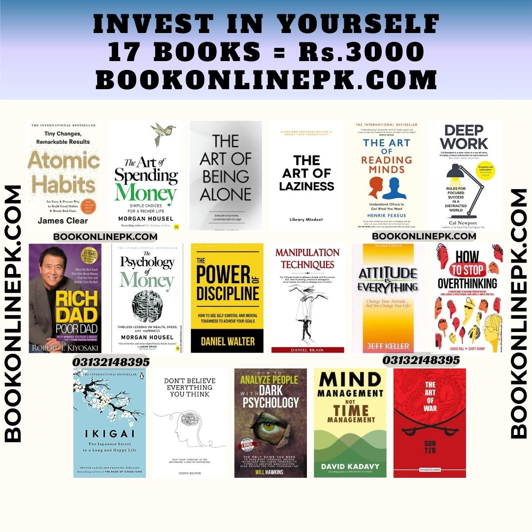 Invest In yourself deal : 15+(2 Gift books) 17 books
