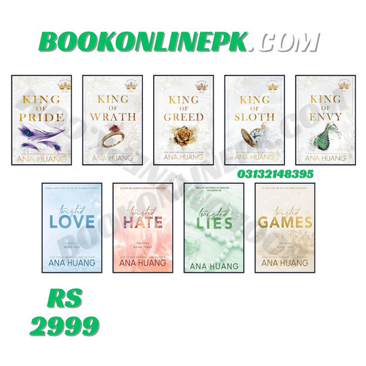 King + Twisted Series 9 Books Rs 2999