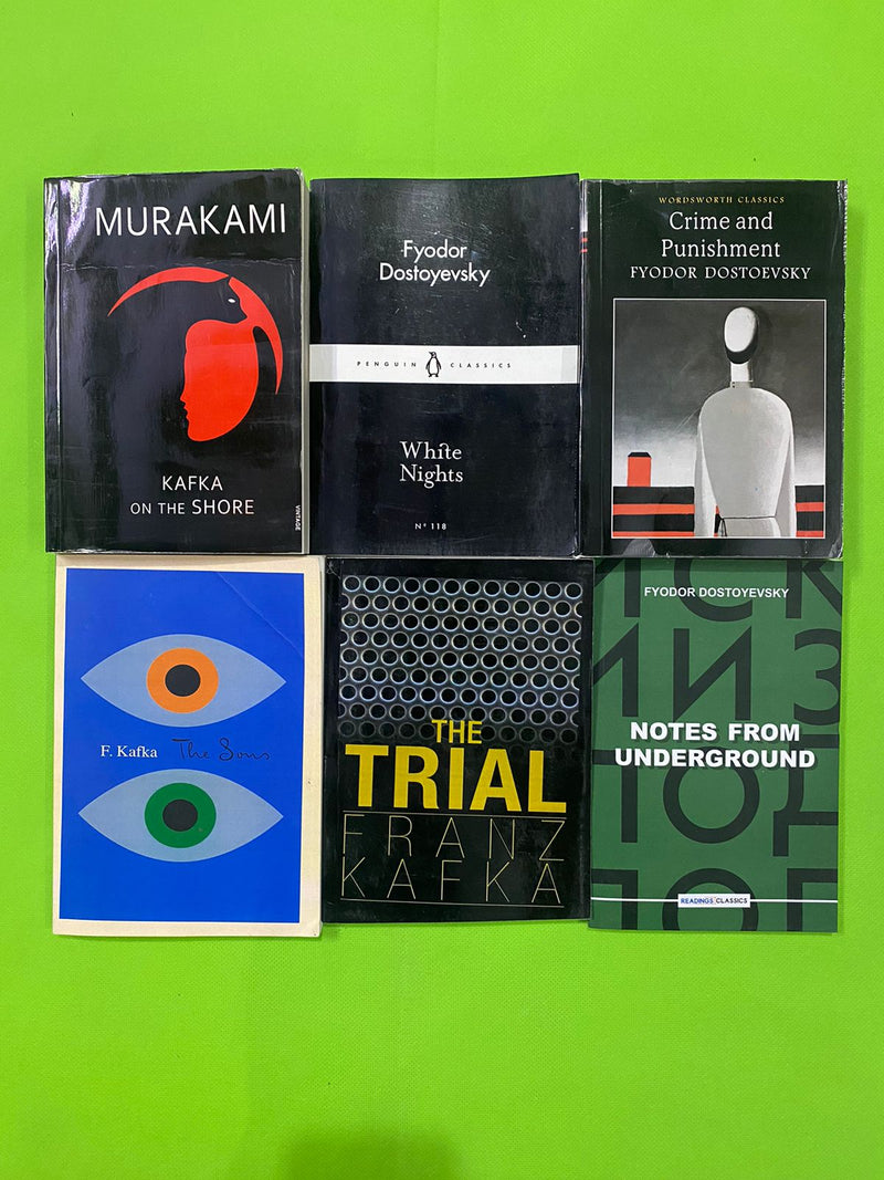 MURAKAMI=White Nights=Crime and Punishment=F. Kafka The S=THE TRIAL=NOTES FROM UNDERGROUND