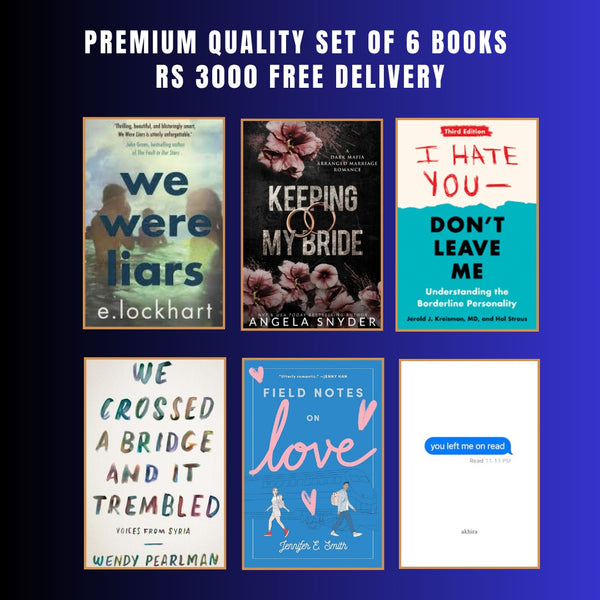 PREMIUM QUALITY SET OF 6 BOOKS  RS 3000 FREE DELIVERY
