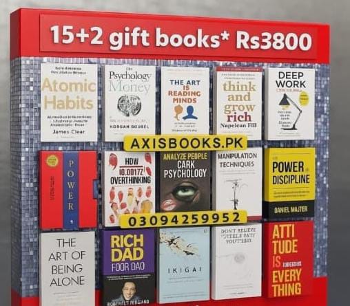 17 Life changing 15 books for 3500 + 2 FREE BOOKS