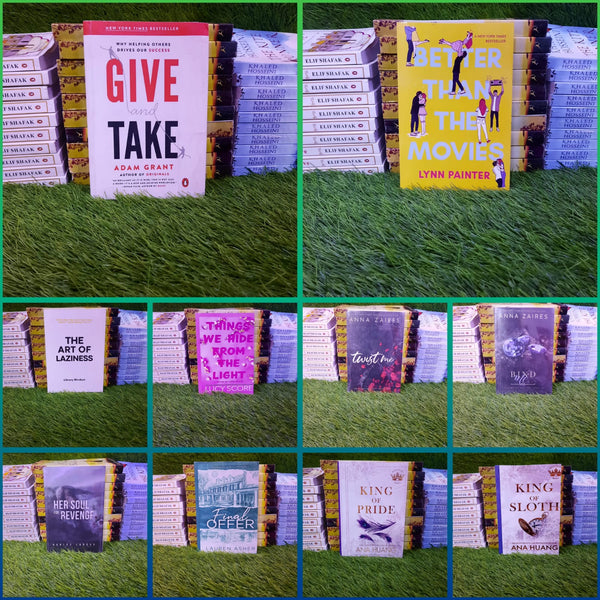 SET OF 10 BOOKS GET 2 FREE