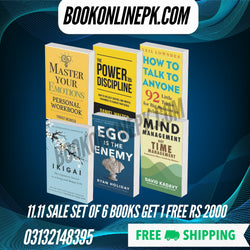 11.11 SALE SET OF 6 BOOKS GET 1 FREE RS 2000