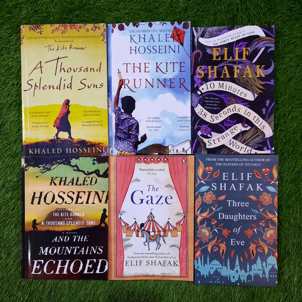 A Thousand Splendid Suns=THE KITE RUNNER=10 Minutes INDEPENDENT 38 Seconds in this Strange World=THE MOUNTAINS ECHOED=The Gaze=Three Daughters of Eve