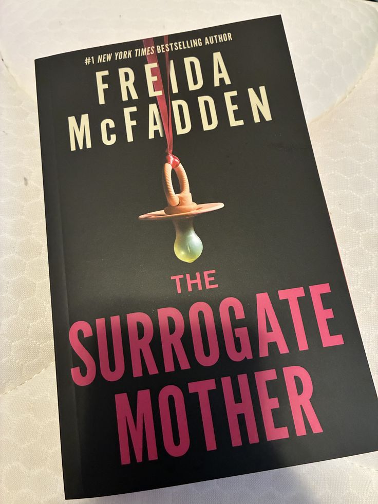 The Surrogate Mother by Freida McFadden book cover