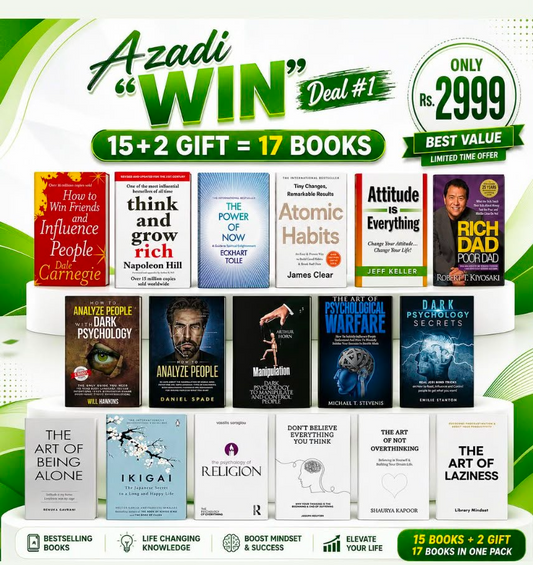 Azadi WIN Deal #1 — 17 Books Bundle