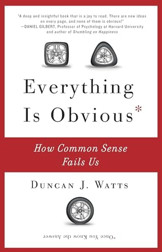 Everything Is Obvious by Duncan J. Watts - Book Cover