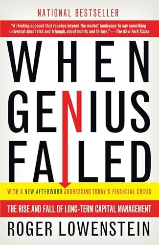 When Genius Failed by Roger Lowenstein - Book Cover