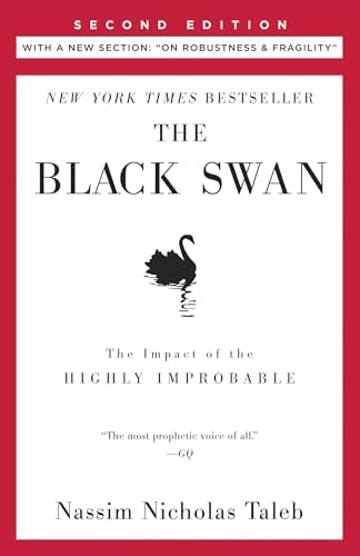 The Black Swan by Nassim Nicholas Taleb book cover