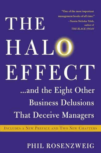 The Halo Effect by Phil Rosenzweig book cover
