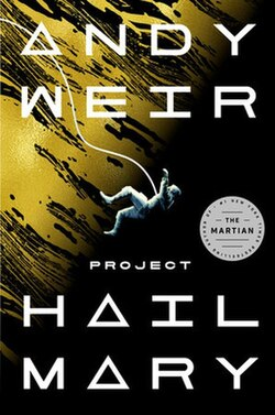 Project Hail Mary by Andy Weir – Book Cover