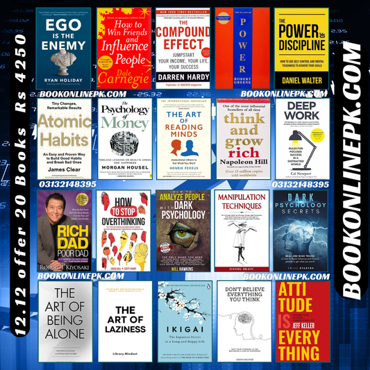 Premium Motivational 12.12 offer 20 Books  Rs 4250
