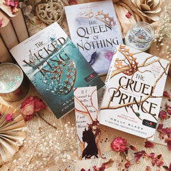 CRUEL PRINCE + WICKED KING +QUEEN OF NOTHING (SET OF 3 )