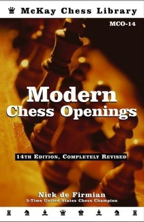 Modern Chess Openings  Nick de Firmian