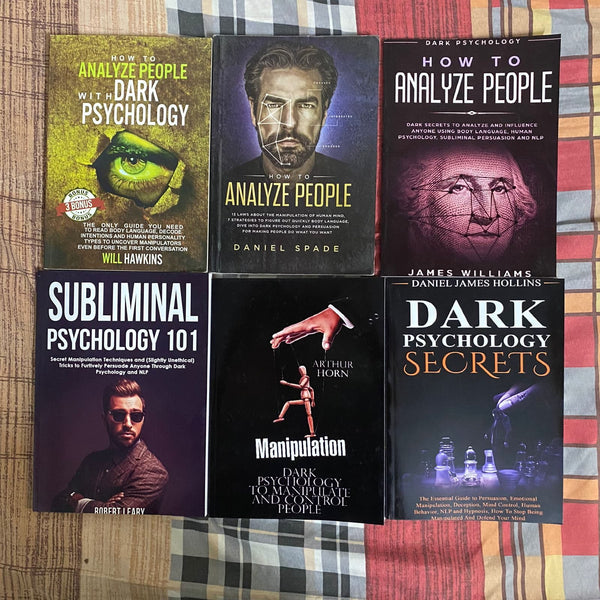 DARK PSYCHOLOGY SERIES 6 BOOKS