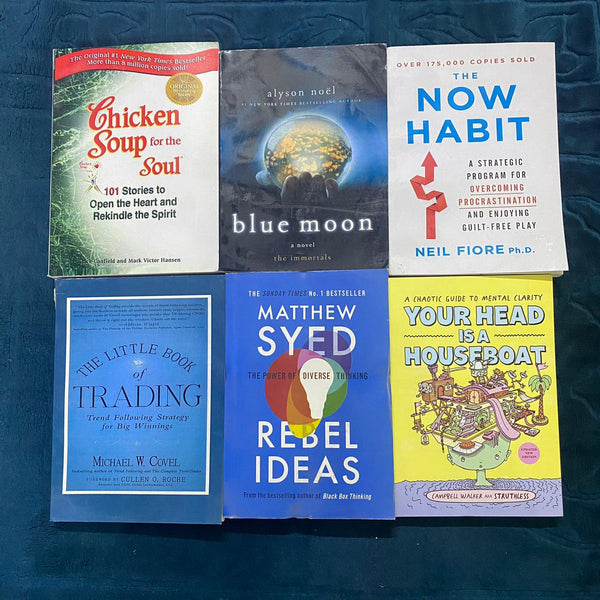 set of 6 books