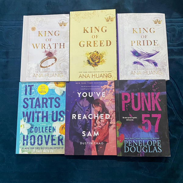 set of 6 books