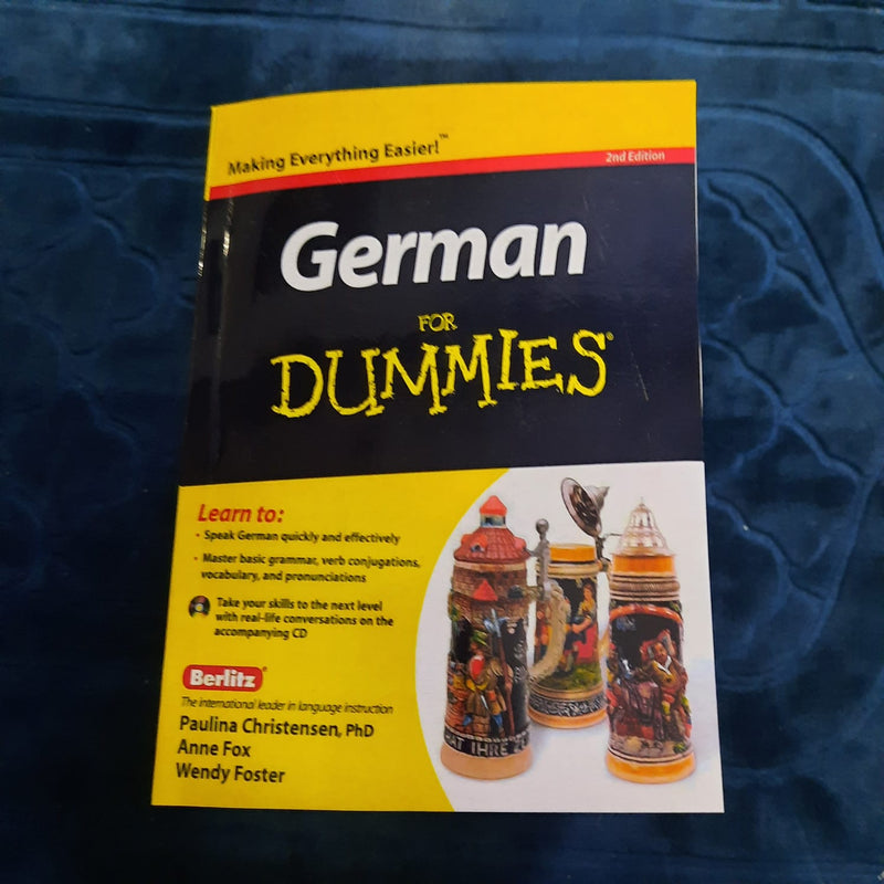 GERMAN FOR DUMMLES