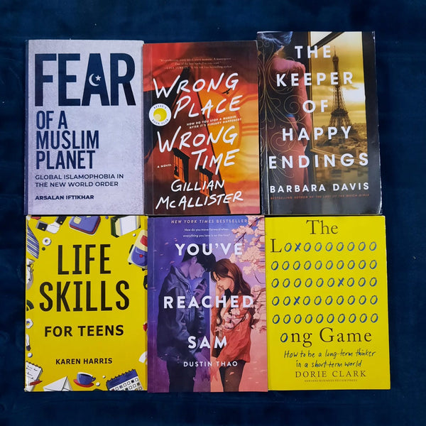 set of 6 books