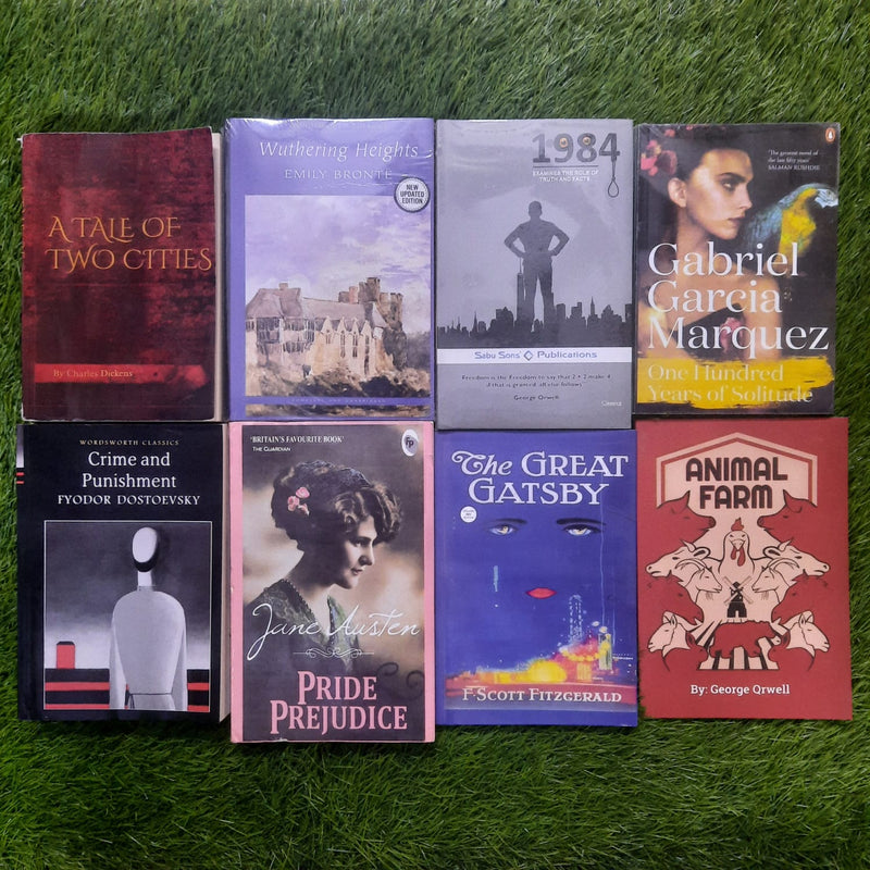 Set of 8 books + 1