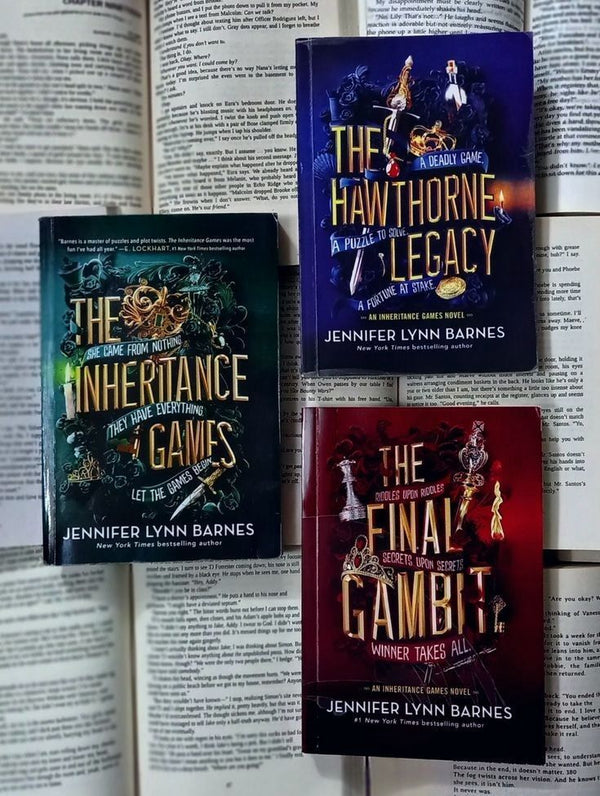 THE HAWTHORNE LEGACY+THE INHERITANCE GAMES+THE FINAL GAMBIT